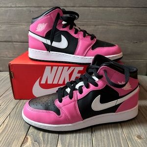 Air Jordan 1 Mid 'Pinksicle' - Size 6Y/7.5W